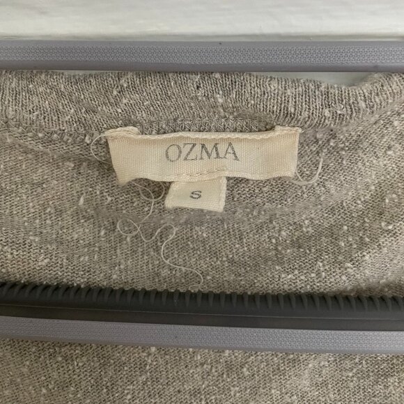 OZMA Beige Open Front Cardigan - Picture 3 of 5